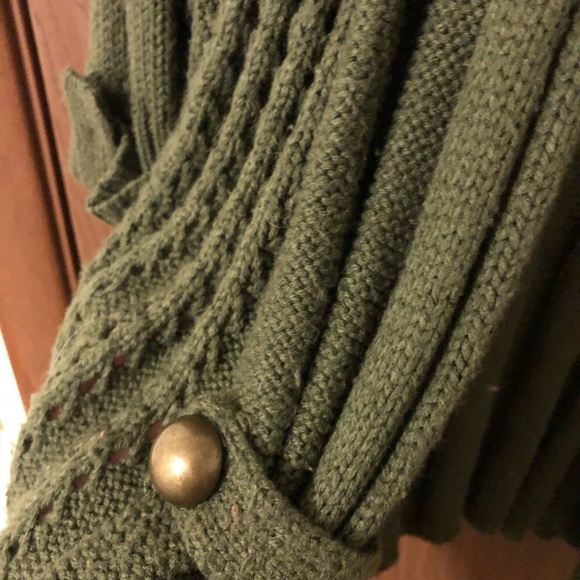 Decree Open Front Knitted Cardigan Blazer - Picture 3 of 3